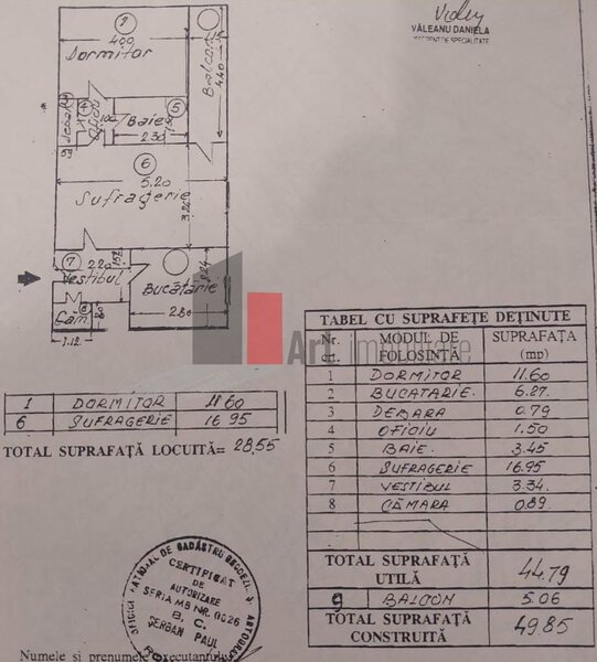 Bd. Obregia vanzare apartament semidecomandat 2 camere